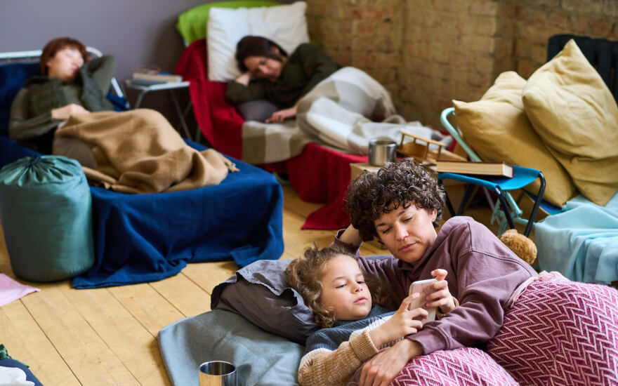 How emergency relief assistance transform. the lives of flood families.